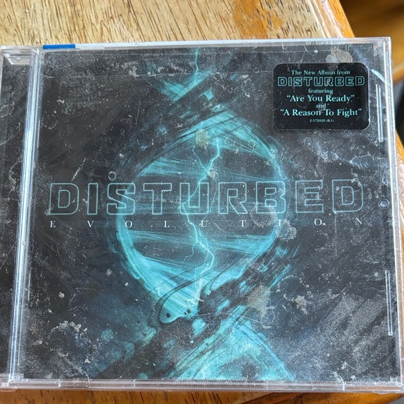 disturbed Other - Disturbed "Evolution" CD - Teal & Black Album